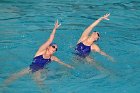 Artistic Swimming  Wheaton College 2021-22 Artistic Swimming. - Photo By: KEITH NORDSTROM : Wheaton, Artistic Swimming